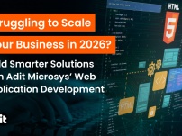 Struggling to Scale? Build Smart Web Apps with Adit Microsys